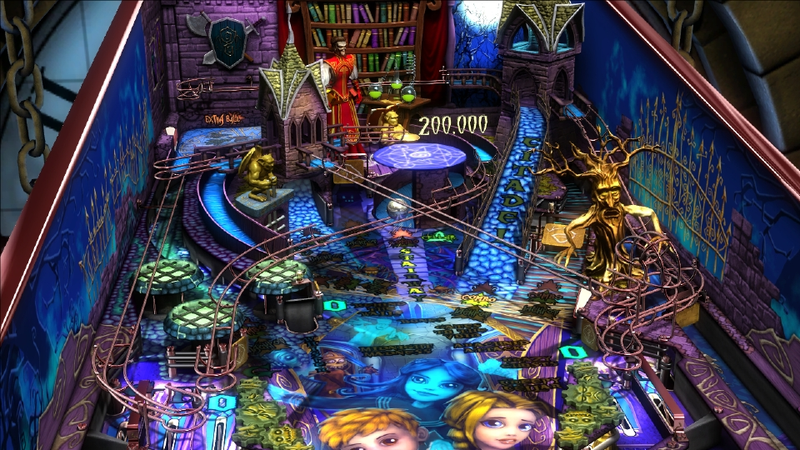 Illustration for article titled Pinball FX2 Gets Another Table: 'Sorcerer's Lair'